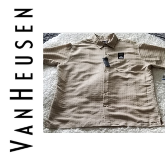 Van Heusen, Mens, Size 17 Button Shirt, New - Picture 1 of 5
